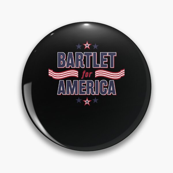 Item preview, Bartlet For America Poster Retro designed and sold by ChristineHenry4.