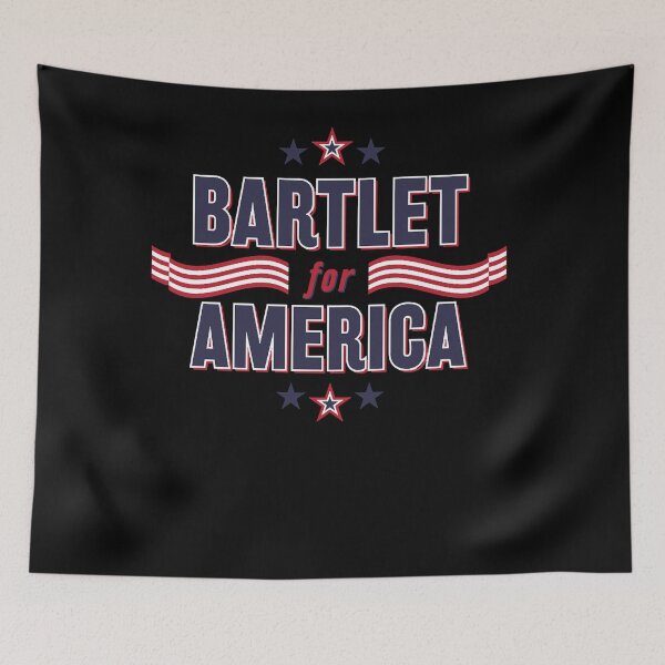 Item preview, Bartlet For America Poster Retro designed and sold by ChristineHenry4.