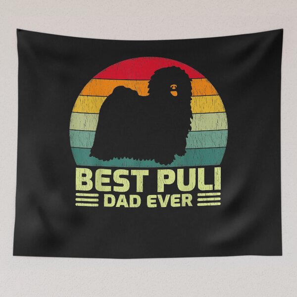 Item preview, Mens Funny Vintage Best Puli Dad Ever Father's Day  designed and sold by JERRWILLIAMS.
