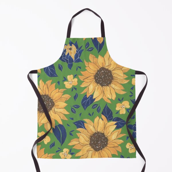 Artikelvorschau, Sonnenblumenmuster entworfen und verkauft von GaliYoga.