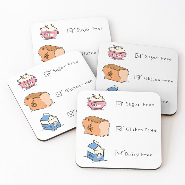 Item preview, Sugar Free, Gluten Free, Dairy Free designed and sold by Aruna25.