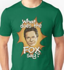What Does The Michael J Fox Say? Unisex T-Shirt