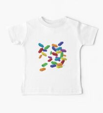 Fallende Legos 2 Baby T-Shirt