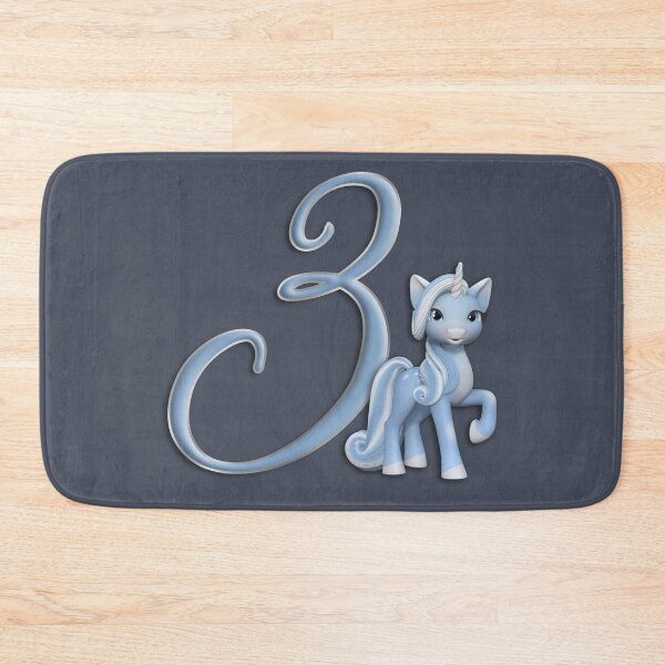 Item preview, Number 3 Custom Holiday Celebration Unicorn   designed and sold by Alondra.