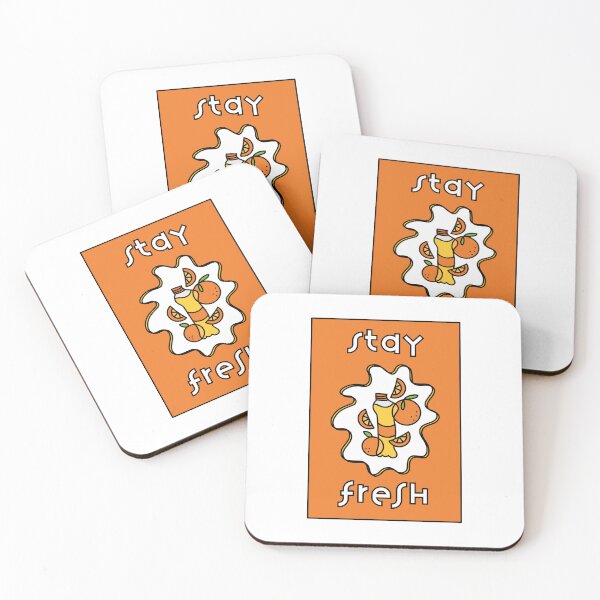 Item preview, Stay Fresh Orange Juice Soda designed and sold by MyAwesomeBubble.