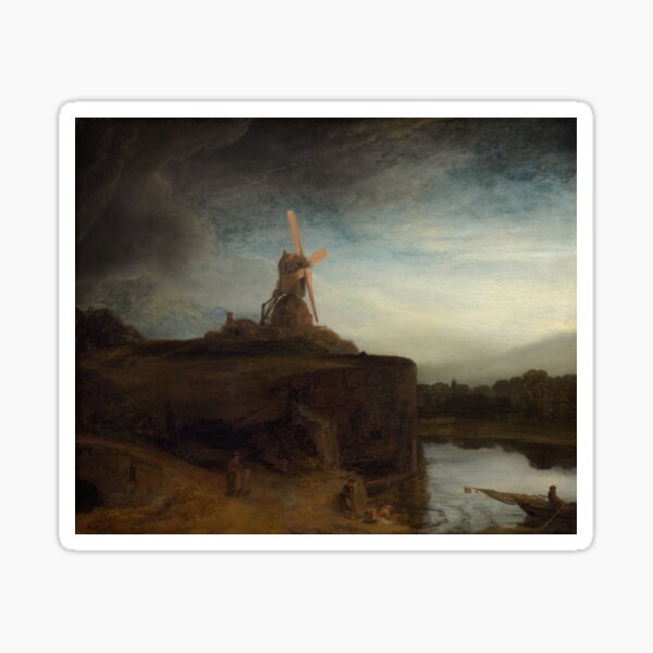 Item preview, Rembrandt - The Mill - BigArt designed and sold by BigArt.