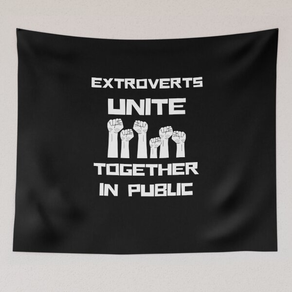 Item preview, Extrovertido unirse en público designed and sold by Zilch-o.
