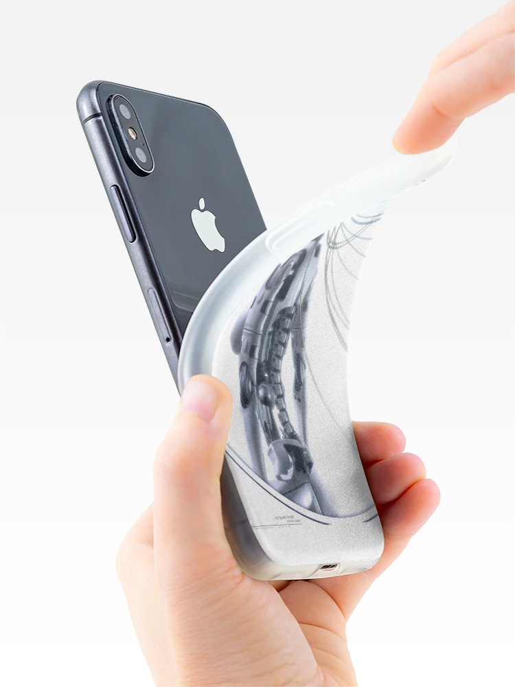 Thumbnail 4 of 5, iPhone Case, Shell designed and sold by 01Graphics.
