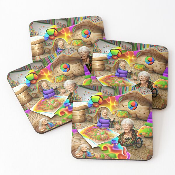 Item preview, Life is Better With Grandma -- Colorful Art Picture designed and sold by glitchman2.