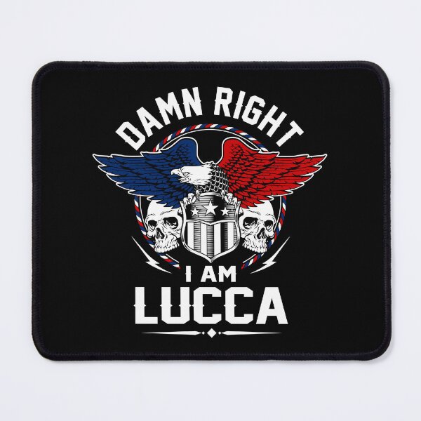 Artikelvorschau, Lucca-Namens-T-Shirt - verdammtes Recht bin ich Lucca-Geschenkartikel-T-Stück entworfen und verkauft von masondilla.