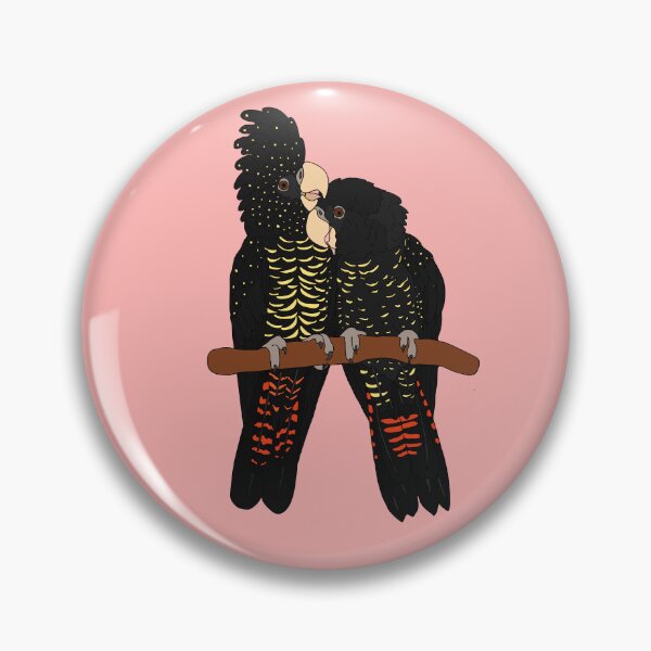 Item preview, Red-Tailed Black Cockatoos designed and sold by nolessjess.