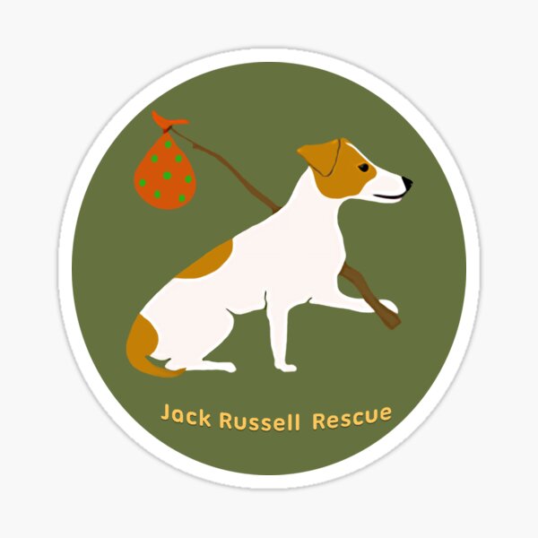 Jack Russell Rescue Sticker