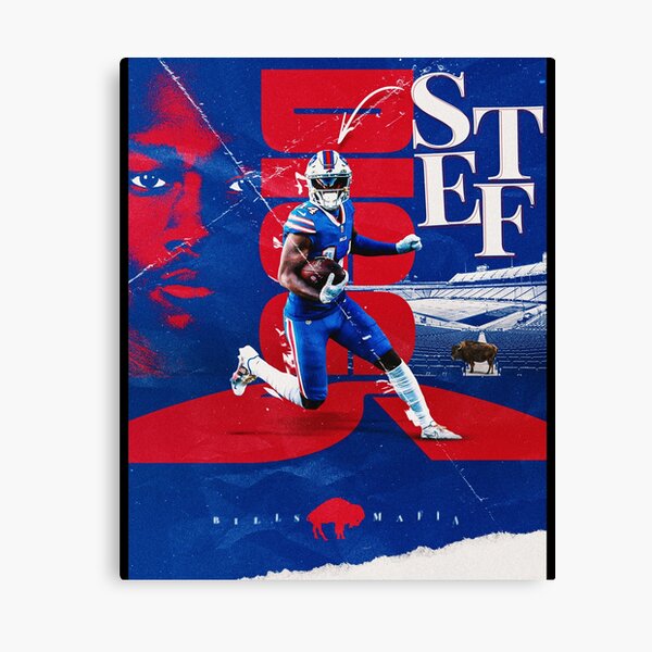 Stefon Diggs Alternate Jersey Poster for Sale by designsheaven