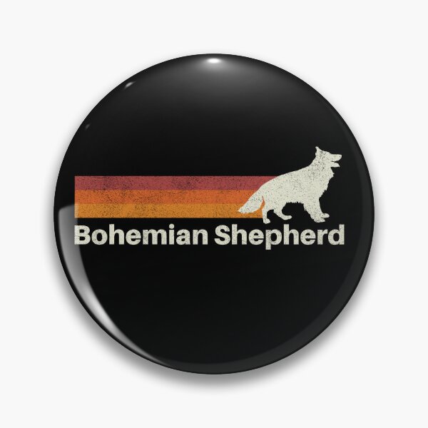 Artikelvorschau, Bohemian Shepherd Dog Vintage Retro Pet Lover entworfen und verkauft von rafaeltto.