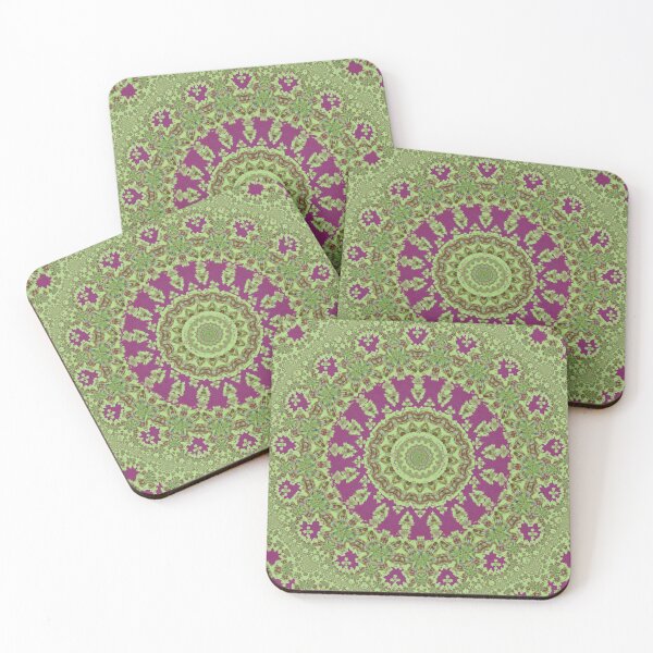 Item preview, 8bit green flower CMYK designed and sold by SheRa-Glitch.