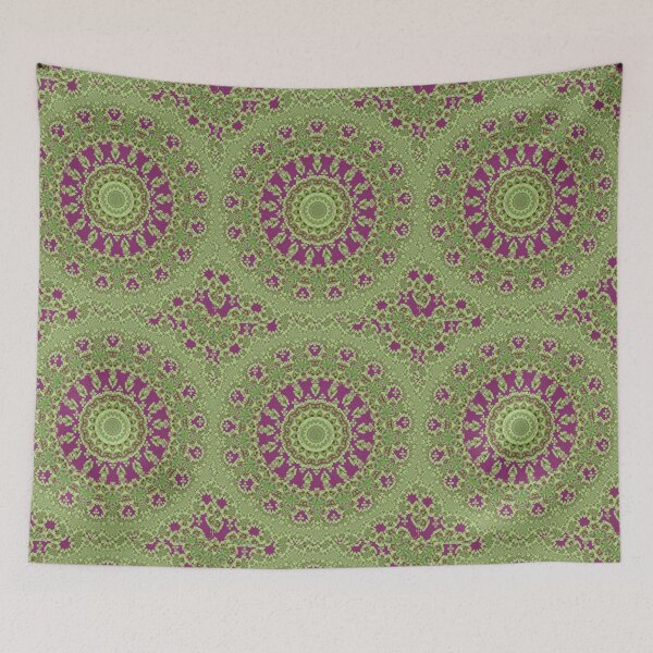 Item preview, 8bit green flower CMYK designed and sold by SheRa-Glitch.
