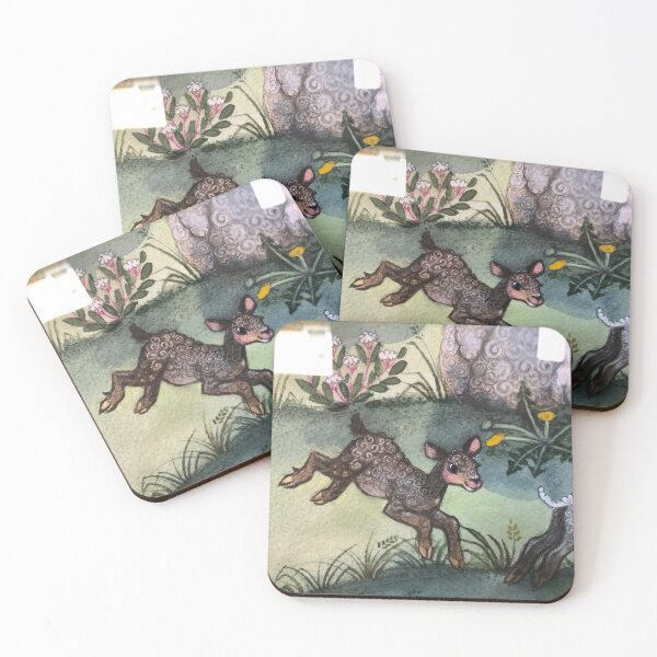 Item preview, Running lamb designed and sold by elaine-gregers.