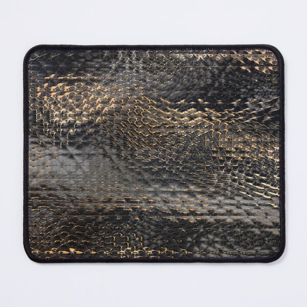 Item preview, Black Gold Snake Texture designed and sold by ZubiyaArt.