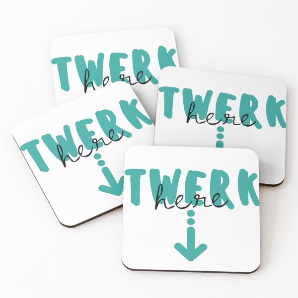 Item preview, Twerk here designed and sold by behappyshirts.