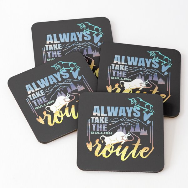 Item preview, Gift for Traders, Stock market, forex traders, options trader, crypto and day traders, Stock market gift, Camping, Always Take the Bullish Route designed and sold by TradingTeesKids.