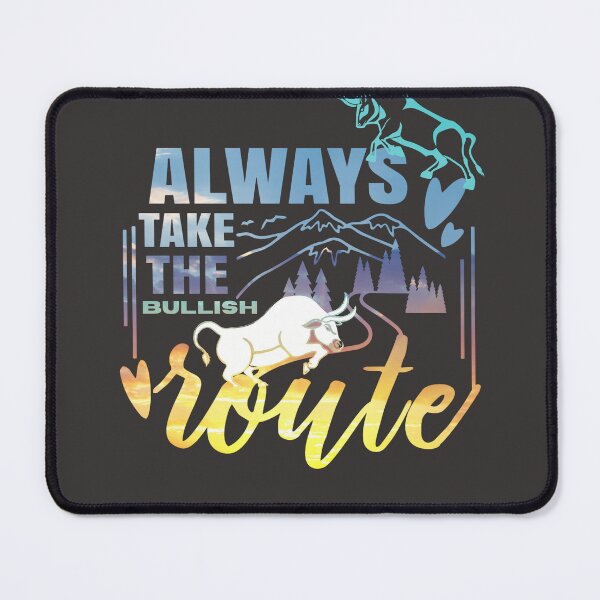 Item preview, Gift for Traders, Stock market, forex traders, options trader, crypto and day traders, Stock market gift, Camping, Always Take the Bullish Route designed and sold by TradingTeesKids.