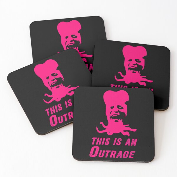 Item preview, This Is An Outrage Vinateg Retro designed and sold by WandaKatherine6.