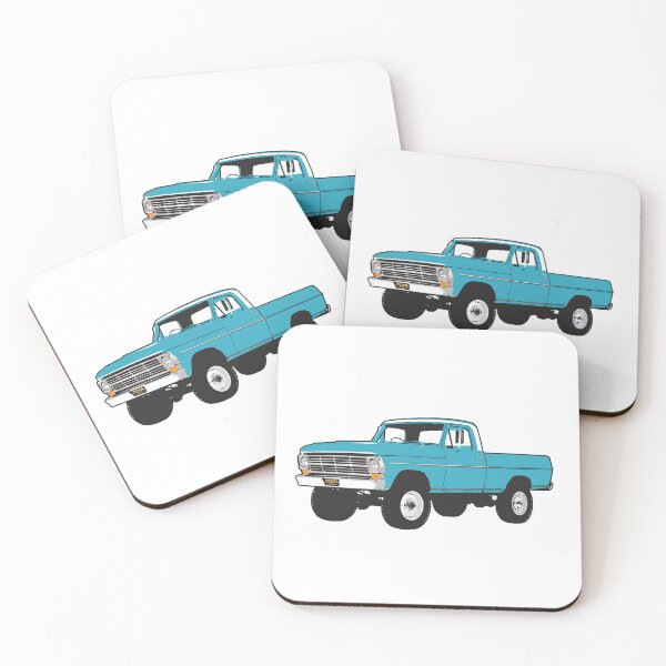 Item preview, Light Blue 60s f Truck designed and sold by CoolRide.