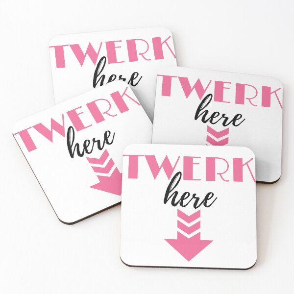 Item preview, Twerk here designed and sold by behappyshirts.