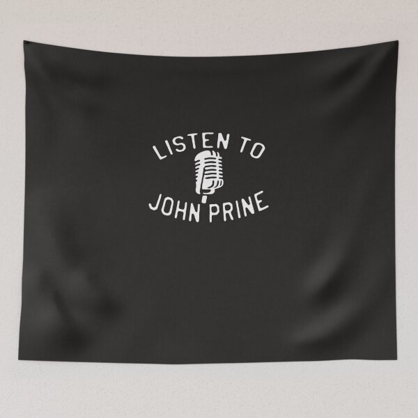 Item preview, BEST SELLER - Listen to John Prine Merchandise Essential T-Shirt designed and sold by NiclasVob.
