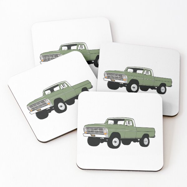 Item preview, Green 60s f Truck designed and sold by CoolRide.