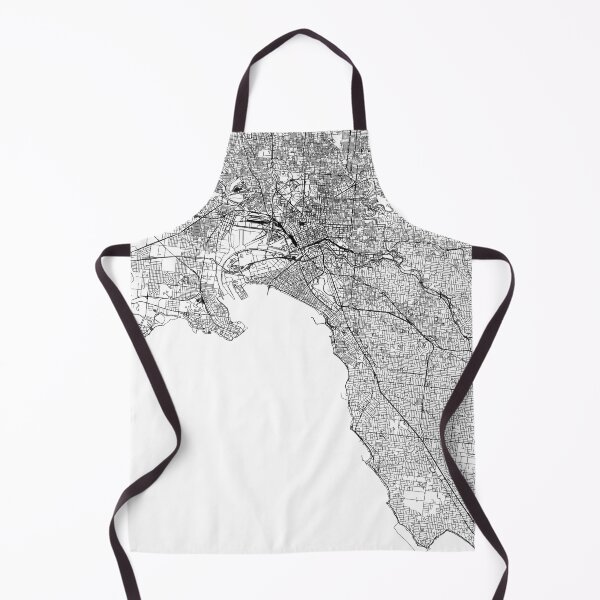 Item preview, Melbourne White Map designed and sold by multiplicitymap.