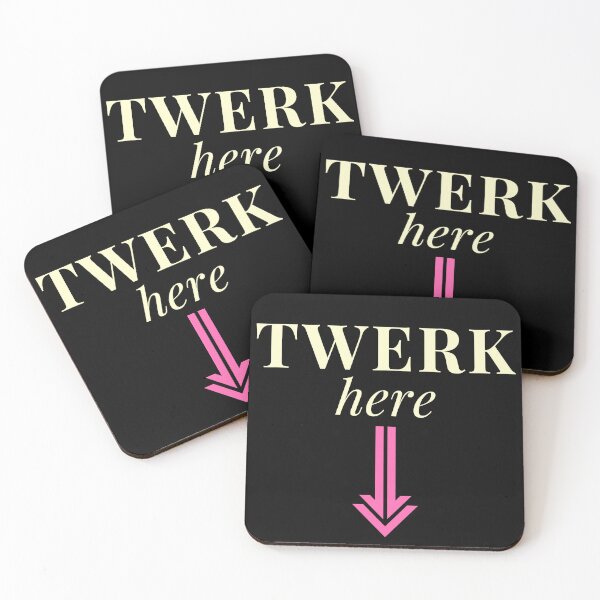 Item preview, Twerk here designed and sold by behappyshirts.