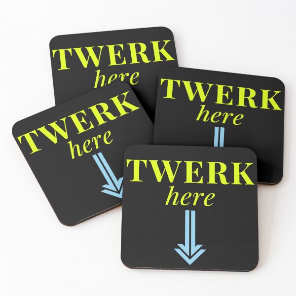 Item preview, Twerk here designed and sold by behappyshirts.
