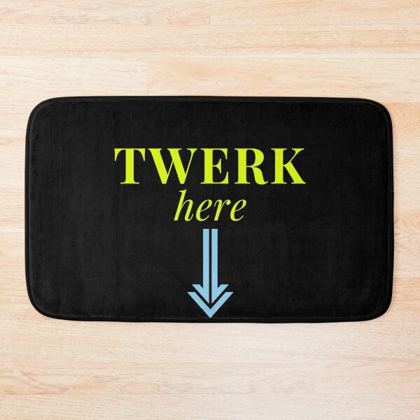 Item preview, Twerk here designed and sold by behappyshirts.