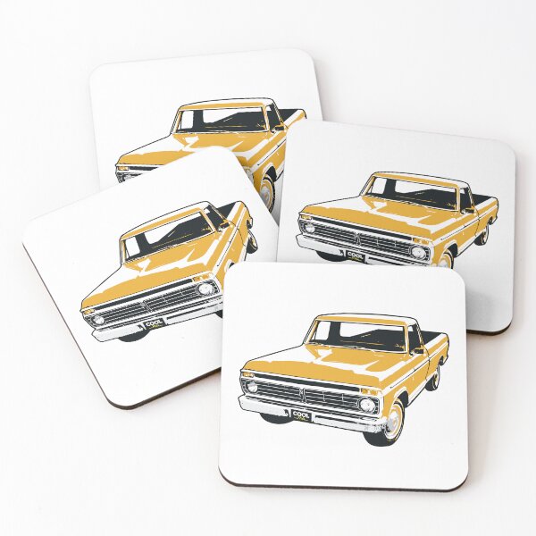 Item preview, Yellow 70s f Truck designed and sold by CoolRide.