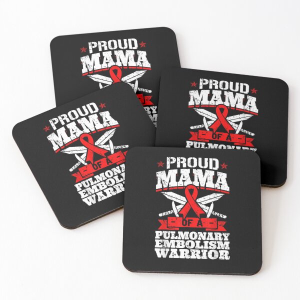 Item preview, Proud Mama Of A Pulmonary Embolism Warrior Awareness Mother designed and sold by AnzoLissette.