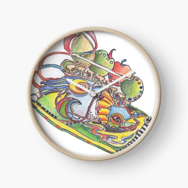 Fish a la Apple Clock