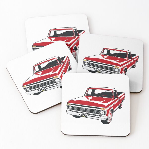 Item preview, Red 70s f Truck designed and sold by CoolRide.