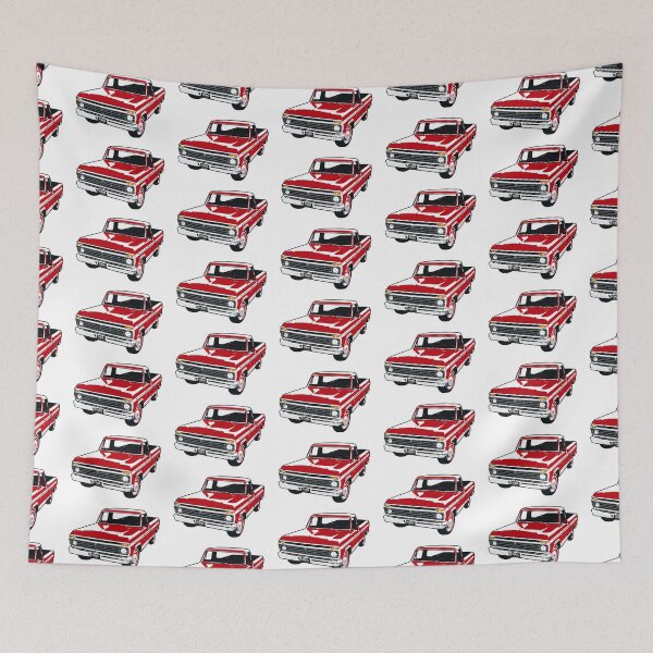 Item preview, Red 70s f Truck designed and sold by CoolRide.