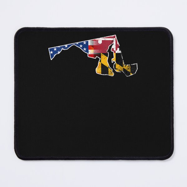 Item preview, Womens Maryland American Flag Blend State Pride Vintage V-Neck designed and sold by Annabell Steed.