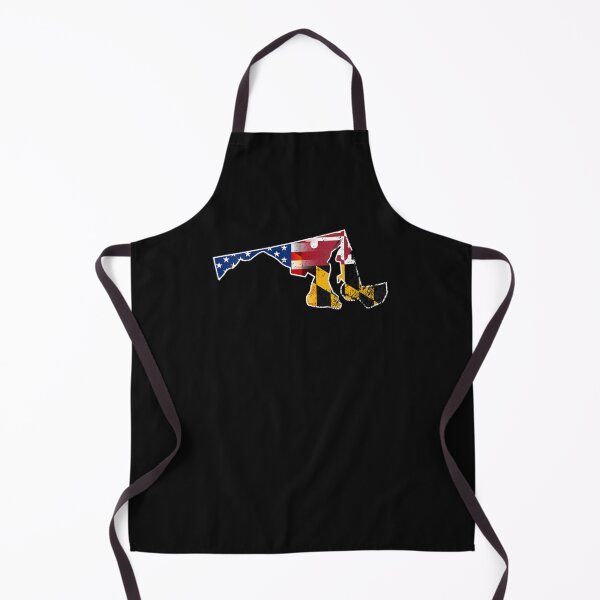 Item preview, Womens Maryland American Flag Blend State Pride Vintage V-Neck designed and sold by Annabell Steed.