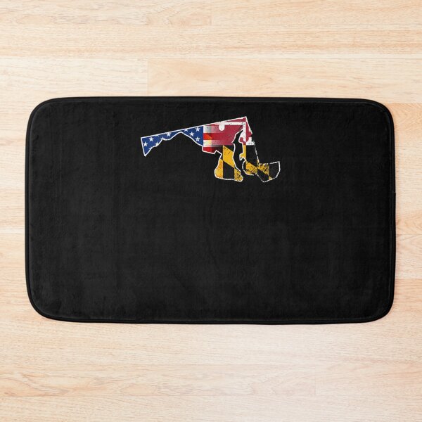 Item preview, Womens Maryland American Flag Blend State Pride Vintage V-Neck designed and sold by Annabell Steed.