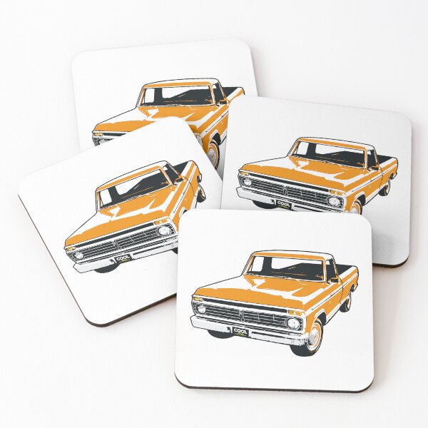 Item preview, School Bus Yellow 70s f Truck designed and sold by CoolRide.