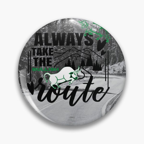 Item preview, Gift for Traders, Stock market, forex traders, options trader, crypto and day traders, Stock market gift, Camping, Always Take the Bullish Route designed and sold by TradingTeesKids.