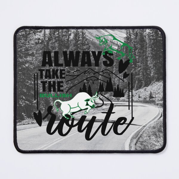 Item preview, Gift for Traders, Stock market, forex traders, options trader, crypto and day traders, Stock market gift, Camping, Always Take the Bullish Route designed and sold by TradingTeesKids.