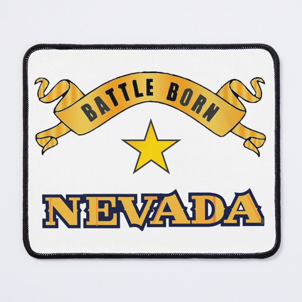 Item preview, Battle Born Nevada State Seal Flag State Travel Sticker designed and sold by BankrobberGus.