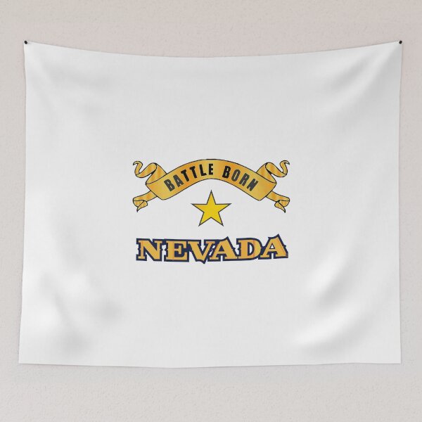 Item preview, Battle Born Nevada State Seal Flag State Travel Sticker designed and sold by BankrobberGus.