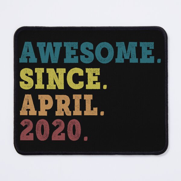 Item preview, Awesome Since April 2020 Retro Vintage 2nd Birthday Gift designed and sold by designbychow.