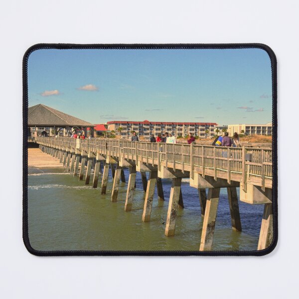 Item preview, Tybee Island Pier Georgia designed and sold by LisaWootenPhoto.