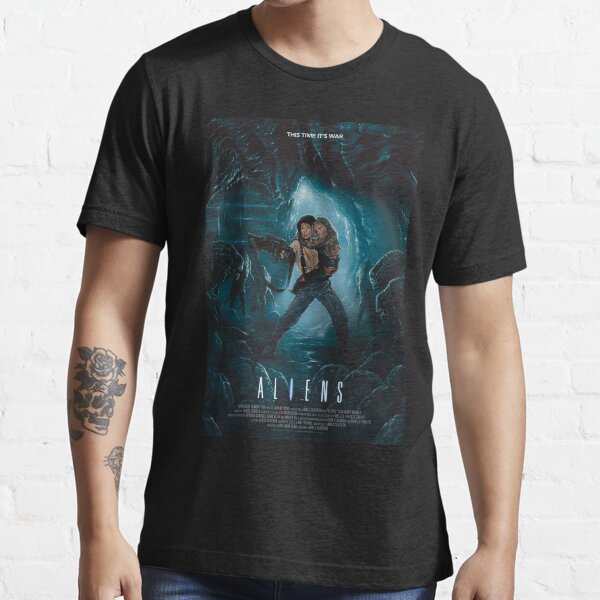 "Aliens (1986)" Tshirt for Sale by AlienFanArt Redbubble aliens